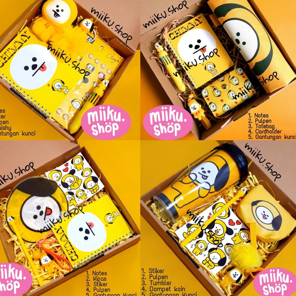 

Termurah PAKET BOX / GIFT BOX / HAMPERS AKSESORIS CHIMMY BT21