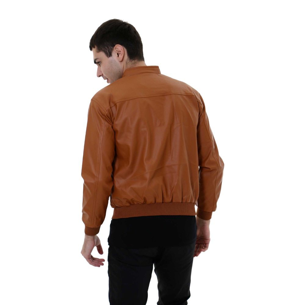 Jaket Casual Kasual Semi Kulit Hitam Coklat - JAK (COMB)