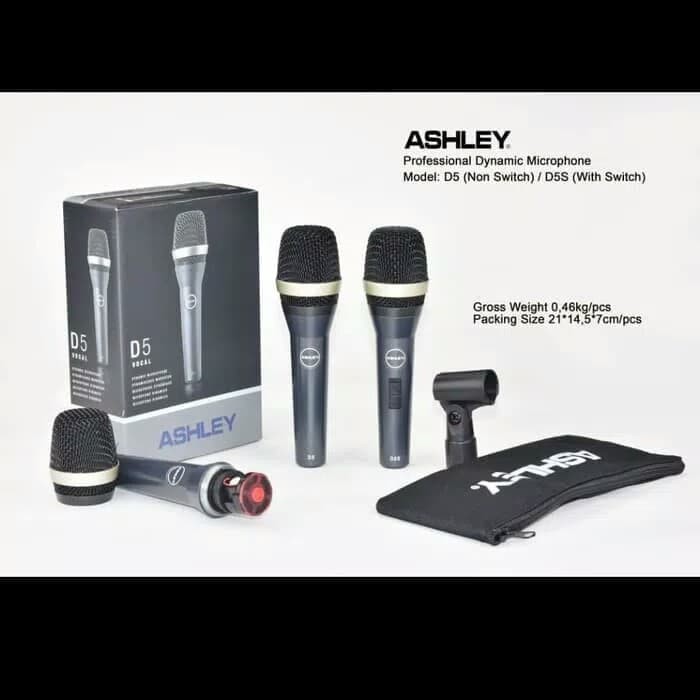 Mic Microfon Ashley D5 D5S Original