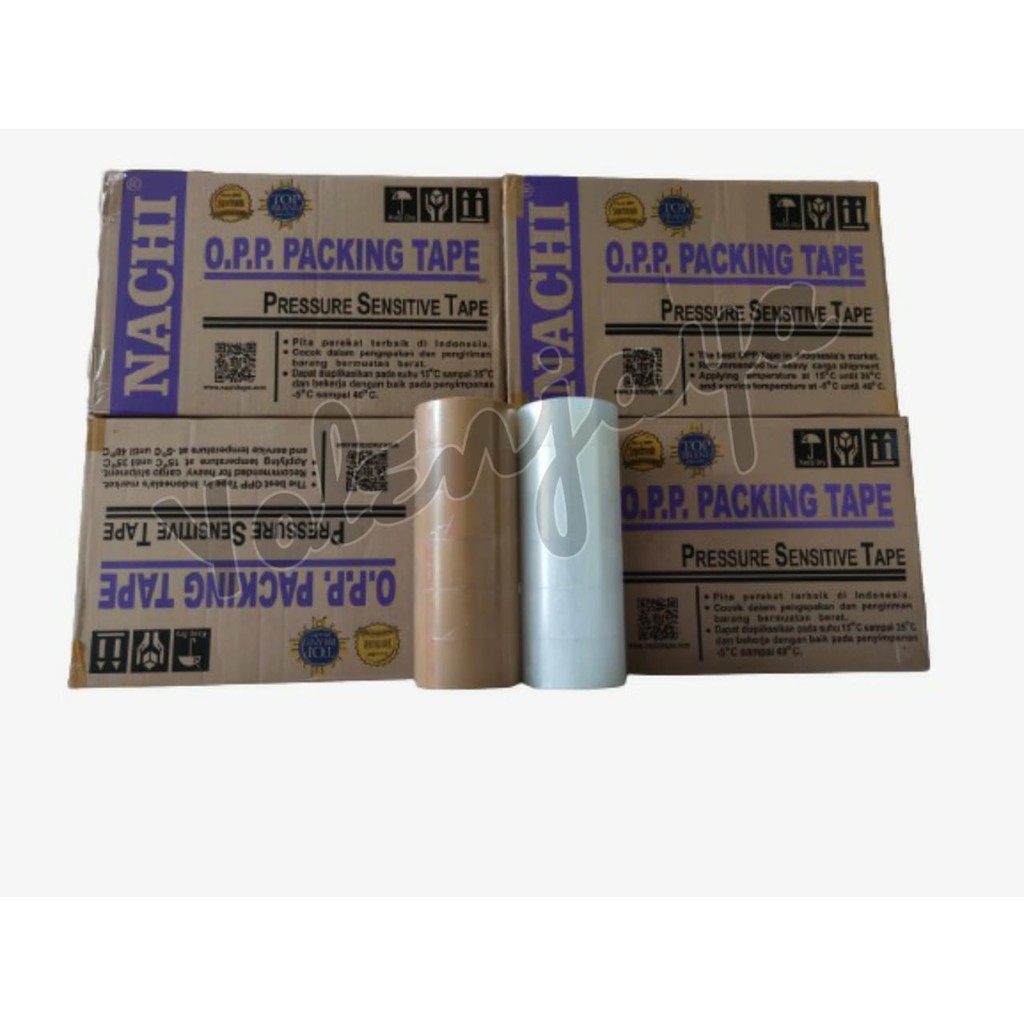 

Nachitape lakban opp tape / lakban / selotip 48mm x 100 yard isi 1 Dus