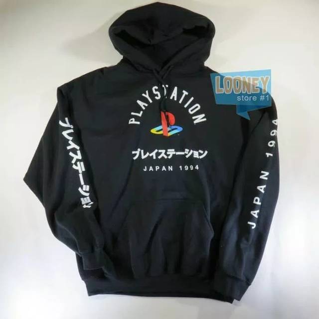 Jaket Hoodie Sweater Zipper PLAYSTATION JAPAN