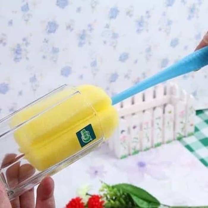 Cleaner Sponge / Spons Tongkat pembersih Botol gelas/ pembersih Botol