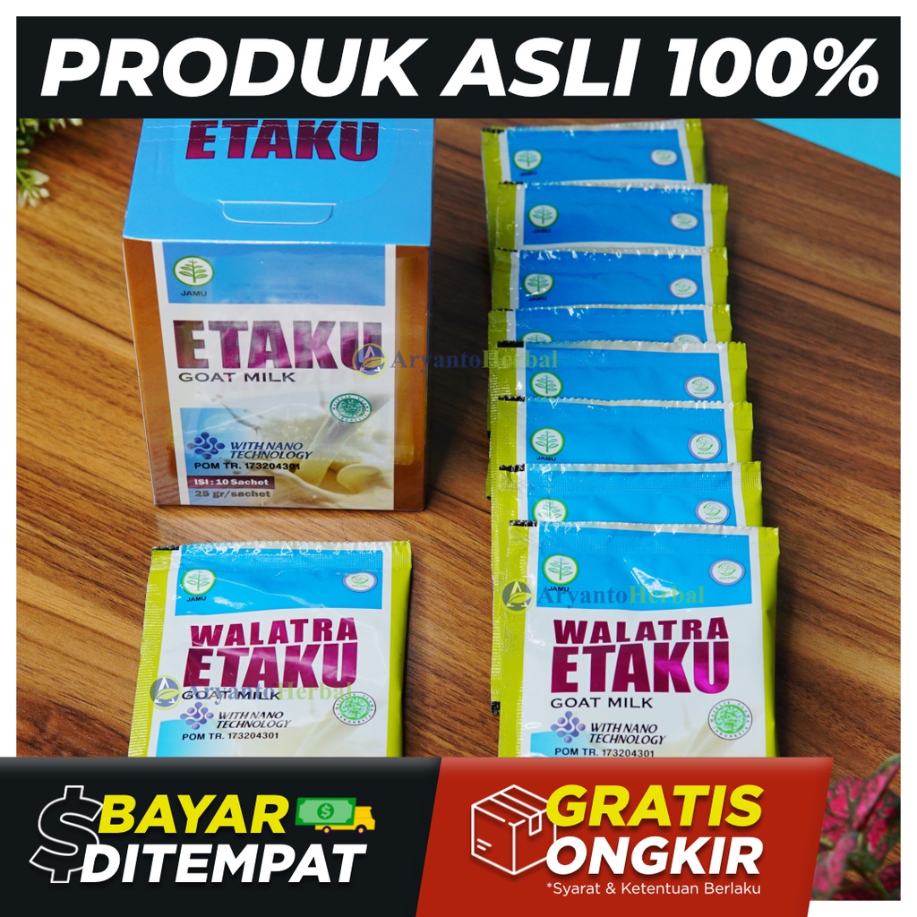 

Penambah ASI Susu Kambing Etawa Etaku Bubuk Asli Original Resmi