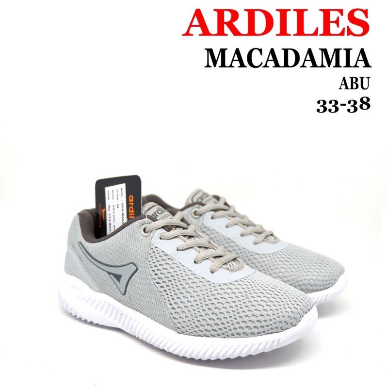 Sepatu Ardiles Women SPORT Sepatu Running Sepatu olahraga sepatu gym wanita sport shoes Lari sepatu sekolah MACADAMIA