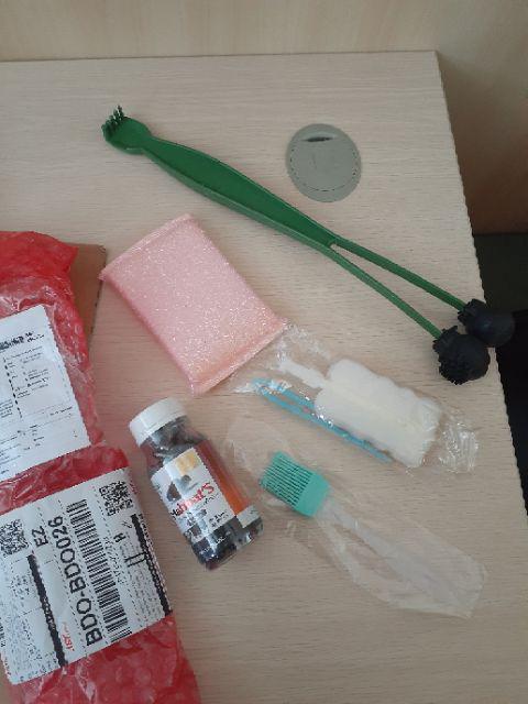 Kuas Silikon Roti Silicone Cake Barbecue Mentega Food Brush