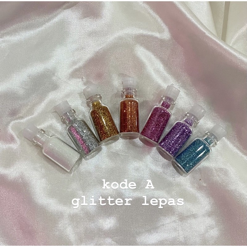 Serbuk glitter/bubuk glitter/glitter bubuk/payet bintang/payet glitter sequin resin kerajinan tangan