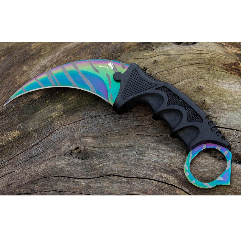 (MAINANKYU)  of KNIFEZER Vastar Pisau Karambit CS GO Collector Knife - H10