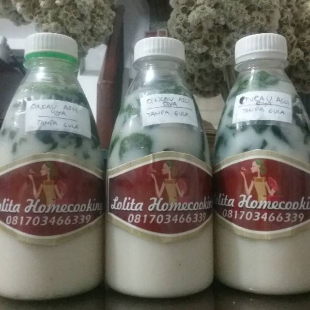 

Cincau asli soya