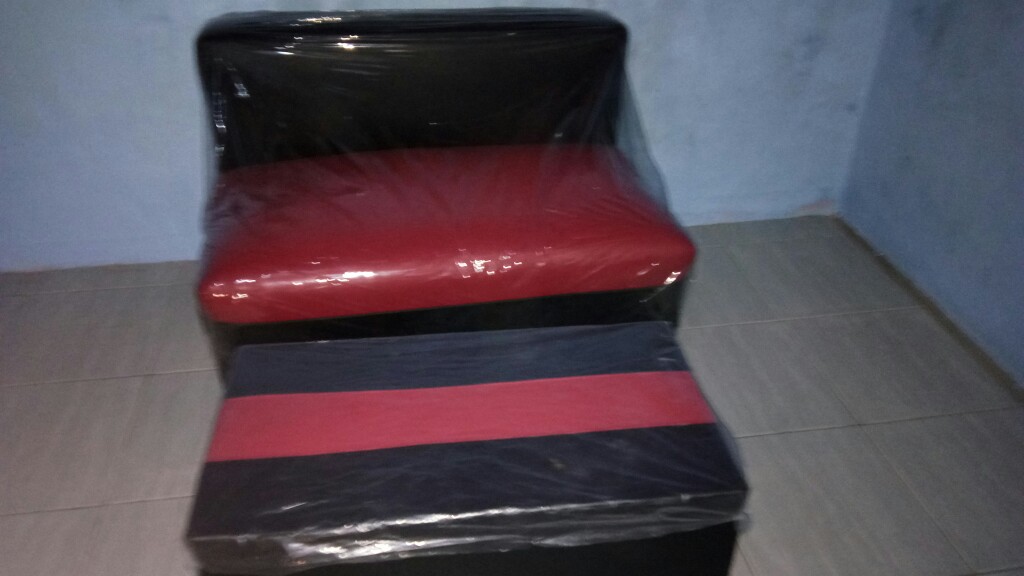 Sofa L Putus Minimalis + Meja (harga Obral)