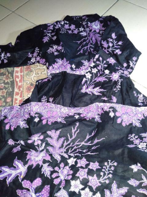 Wou Batik Couple Naifa Maura Couple - Sania Ruffle Batik Couple Ori Ndoro Jowi Dnt Garansi - Kg023