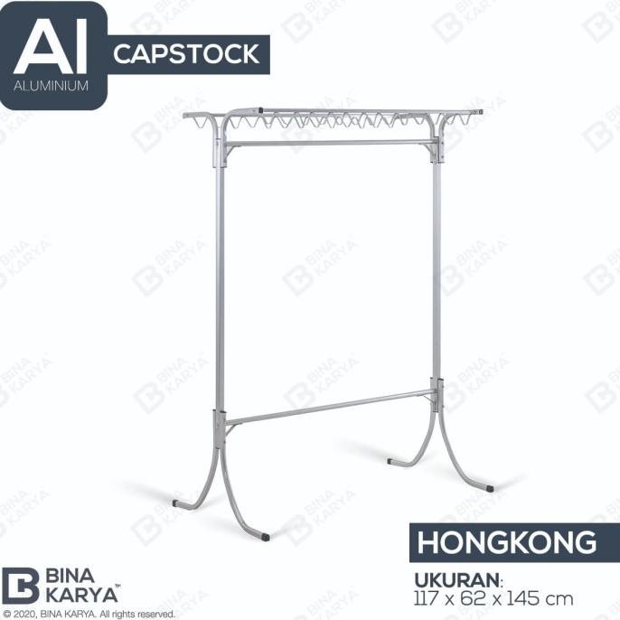 CAPSTOCK ALUMINIUM HONGKONG BINA KARYA 117 cm