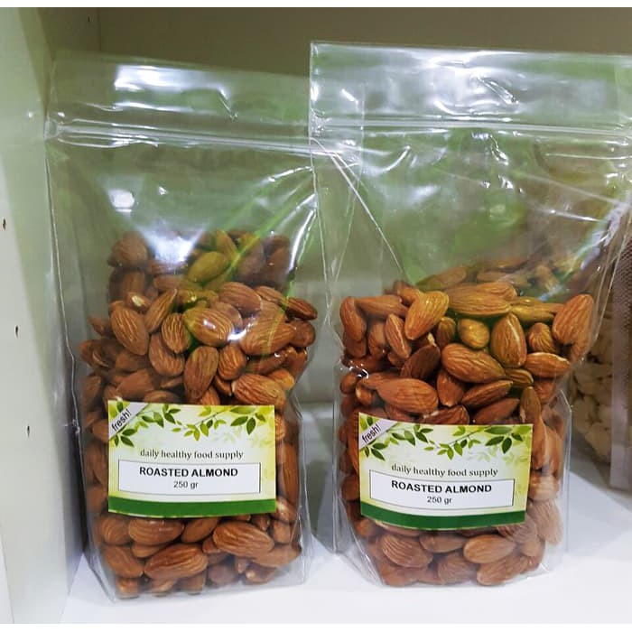 

ROASTED ALMOND / ALMOND PANGGANG - 250gr