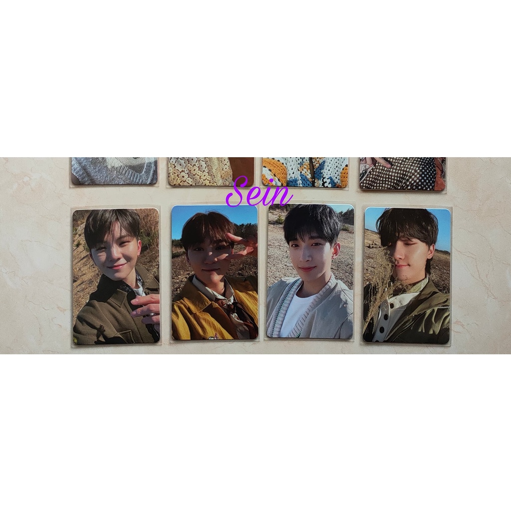 Pc Photocard Woozi Dk Boo Dino Seungkwan Path Version Face The Sun Fts Seventeen