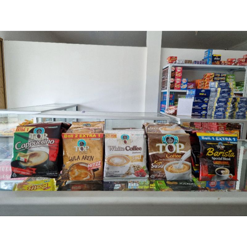 

Top coffe renceng: cappucino/gula aren/White coffe/kopi susu/kopi gula (barista) bonus lihat di deskripsi