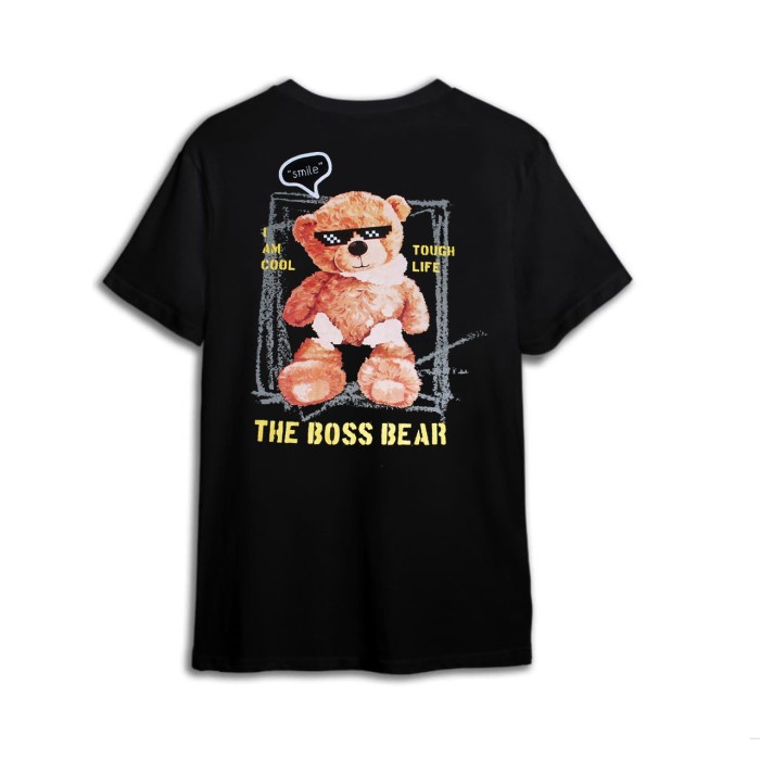 Kaos Bear Beruang/ Kaos OverSize Pria Wanita/Kaos StreetWear Termurah - BEAR, M