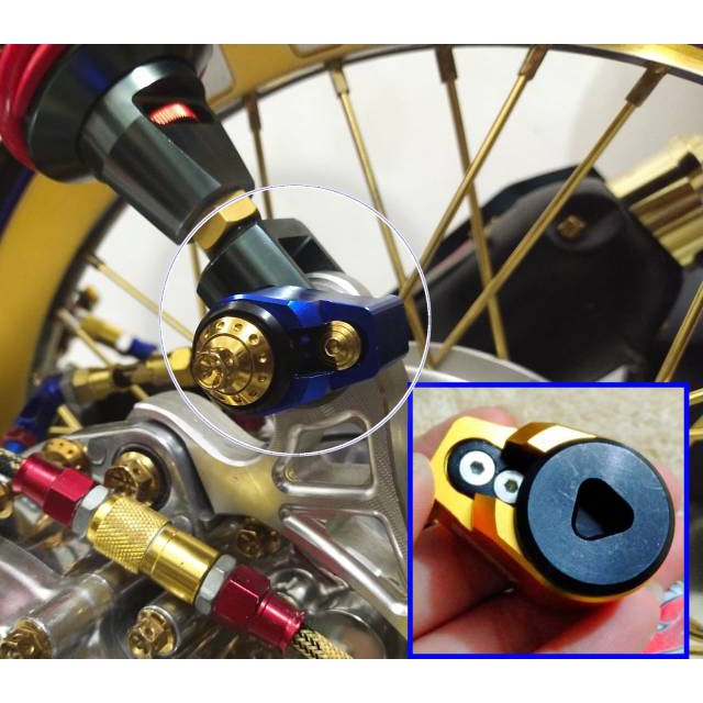 GEMBOK SHOCK universal cnc PENGAMAN KUNCIAN SHOCKBREAKER ALL MOTOR 2PC