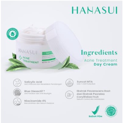 (PAKET) ^ KYRA ^ Hanasui Acne Treatment Series Skin Care Set Paket Skincare