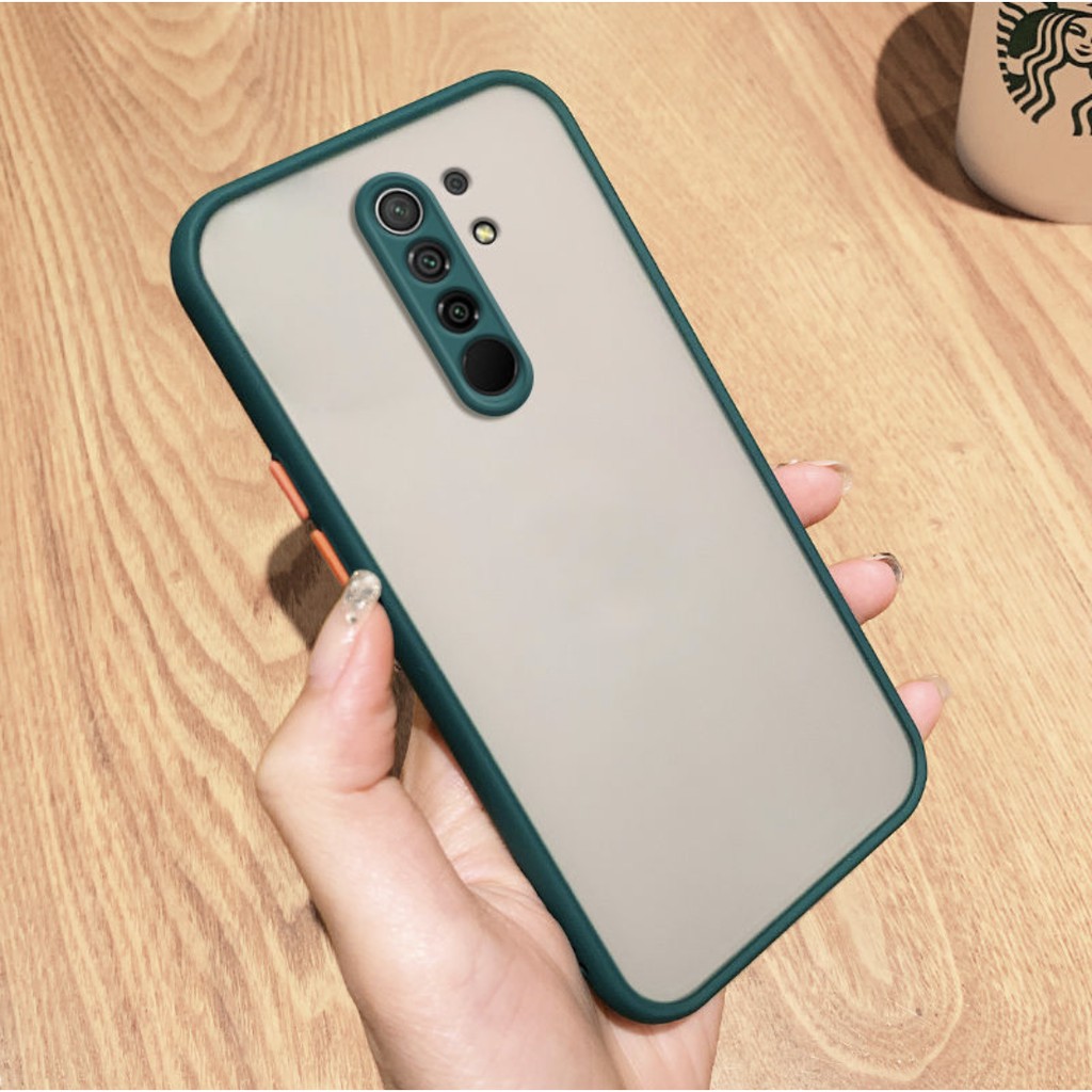 Case Dove Redmi 9 Frosted Camera Case Cover