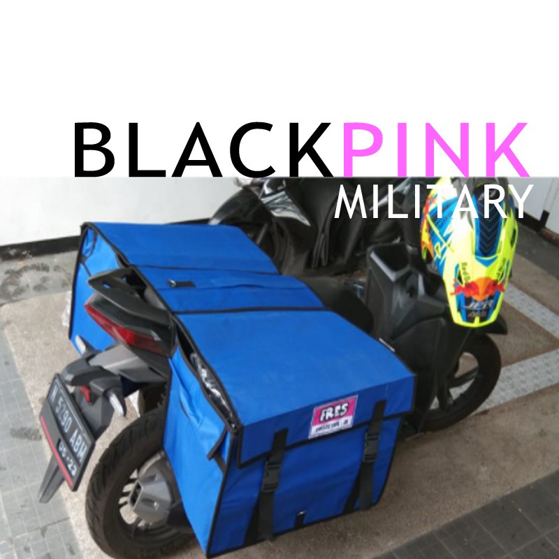 BLACKPINK tas kurir jumbo goni super tas motorobrokkeranjang motor