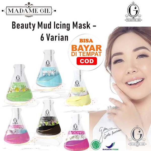 MADAME GIE BEAUTY MUD ICING MASK / MASKER SACHET MADAM GIE