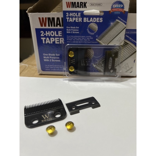 Mata Pisau WMARK Hitam/ Sparepart Pisau Cukur Rambut wahl waer Multi fungsi