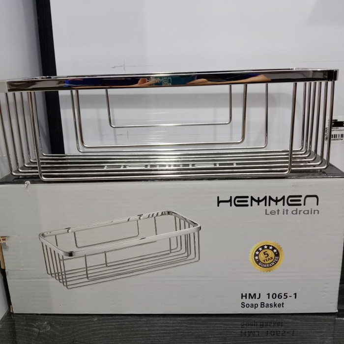 Hemmen Rak Kamar Mandi SIngle Self Shelf Shelf HMJ 1065-1 SUS3 04