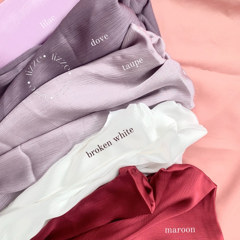 (READY) PASHMINA SILK TEKSTURED PREMIUM || PASHMINA CRINKLE SLIKY PREMIUM-5