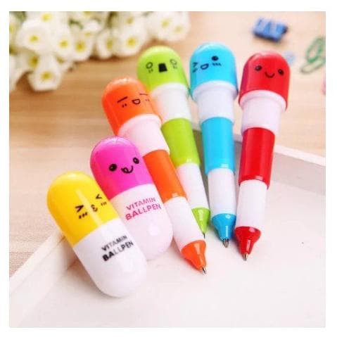 

Kota Bandung - Ballpoint / Pena / Pulpen Lucu 1 Set Isi 10