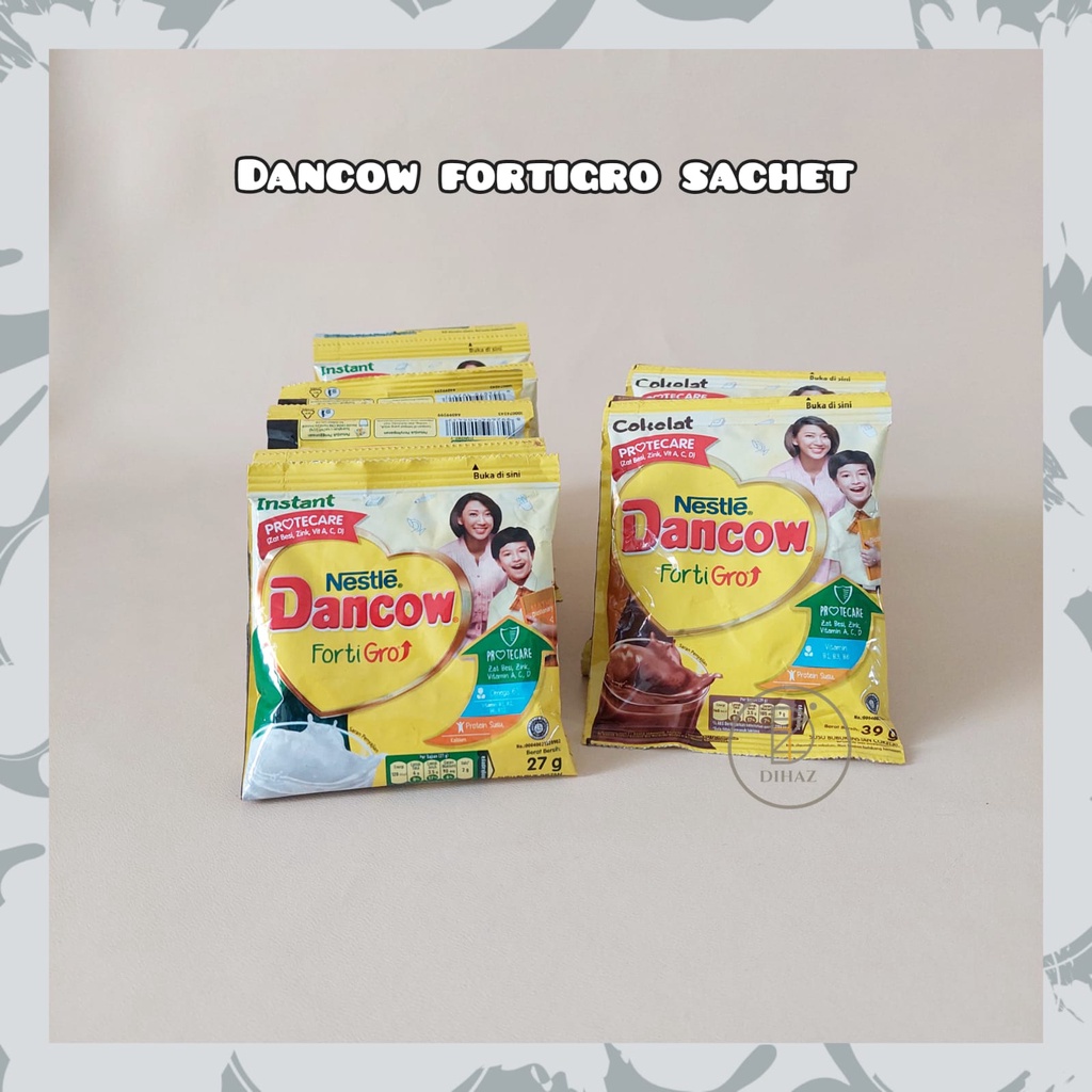 

Susu Bubuk Dancow FortiGro Sachet 27gr