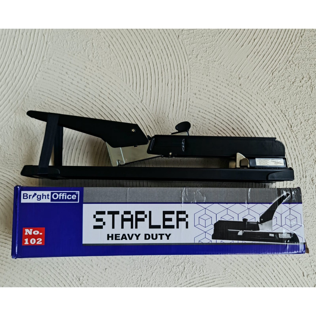 Stapler Jilid Bright Office No. 102 Heavy Duty - Penjilid