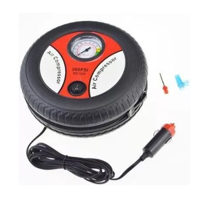 POMPA Bulat Mini Portable Air Compressor pompa angin Pompa ban / bola