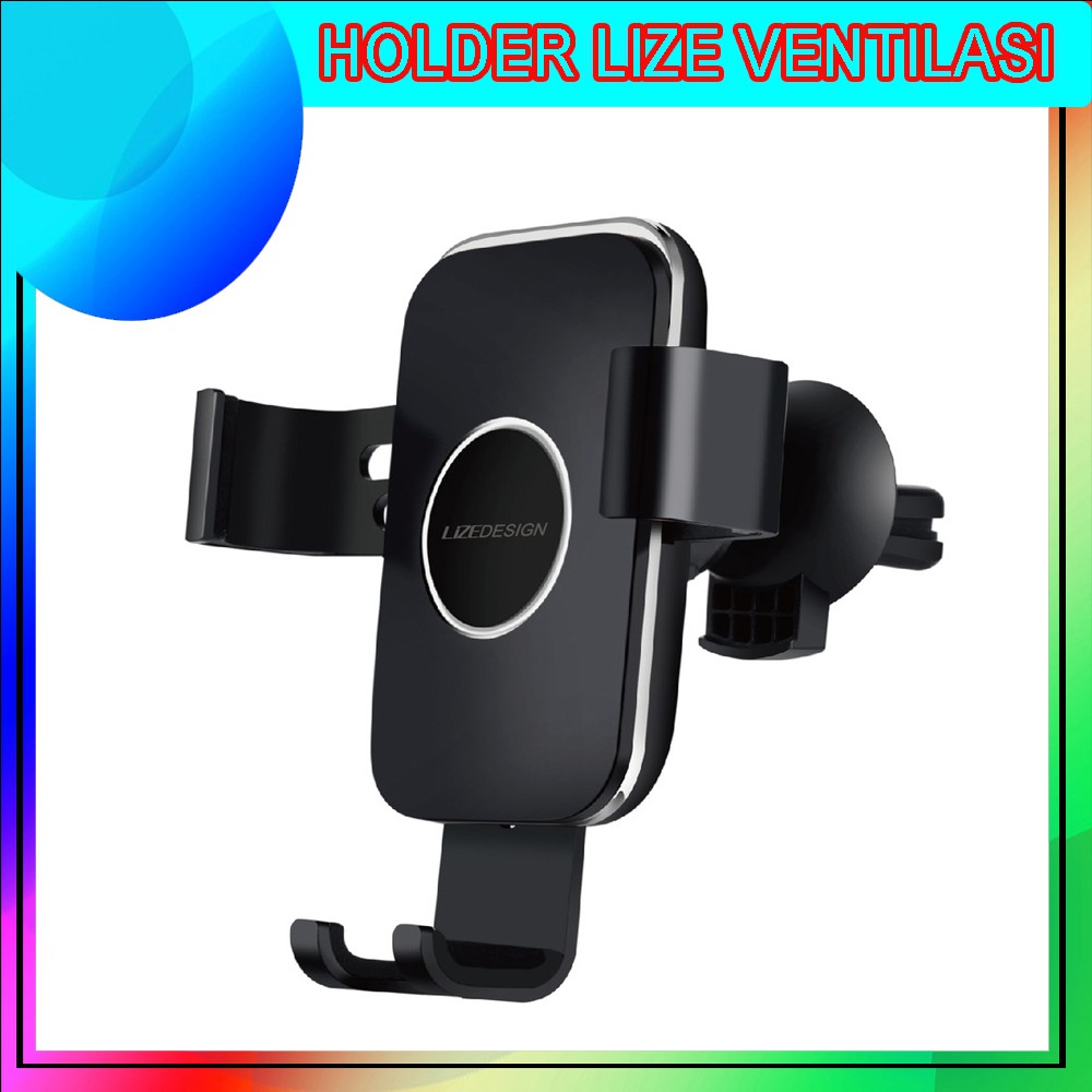 Phone Holder Mobil Panjang /Lize Oval /Lize Ventilasi /WN 1080 /Holder Spion Motor /Sepeda Jepit