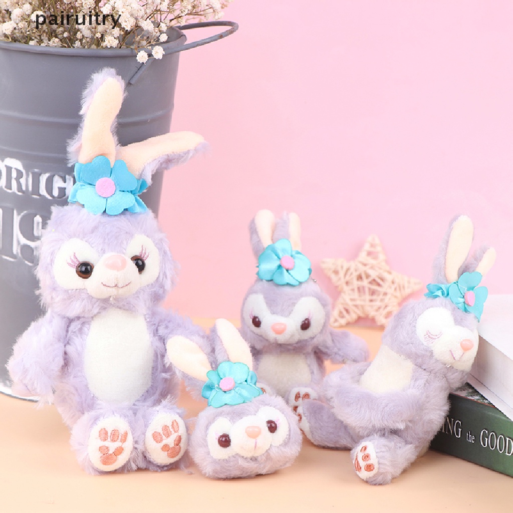 Prt Mainan Boneka Stuffed Plush Kelinci Stella Lou Disney Warna Ungu PRT