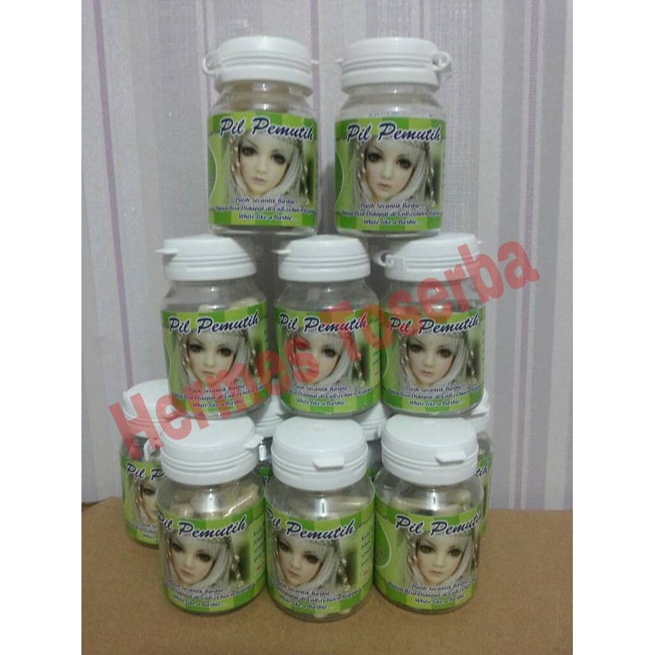 Pil Capsul Pemutih Kulit Tubuh Cnr Whitening Chin N Regina Original Best Seller