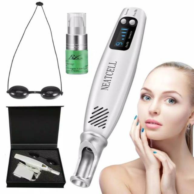 Picosecond alat Laser Penghilang Tatto Bekas Jerawat Flek Tahi Lalat Laser Toning MOLE REMOVAL