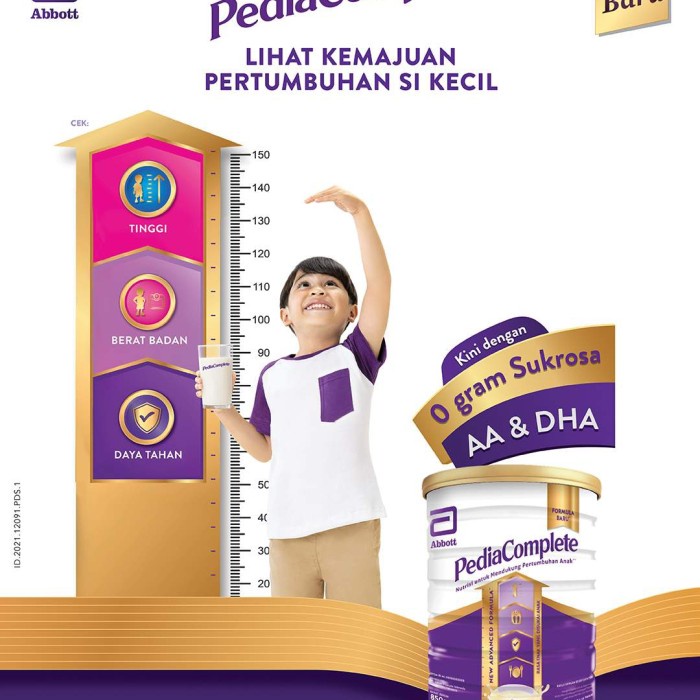 

fe20111 Pediasure Complete Vanila 850 G (1-10 Tahun)/Susu Pertumbuhan Anak Xa201As