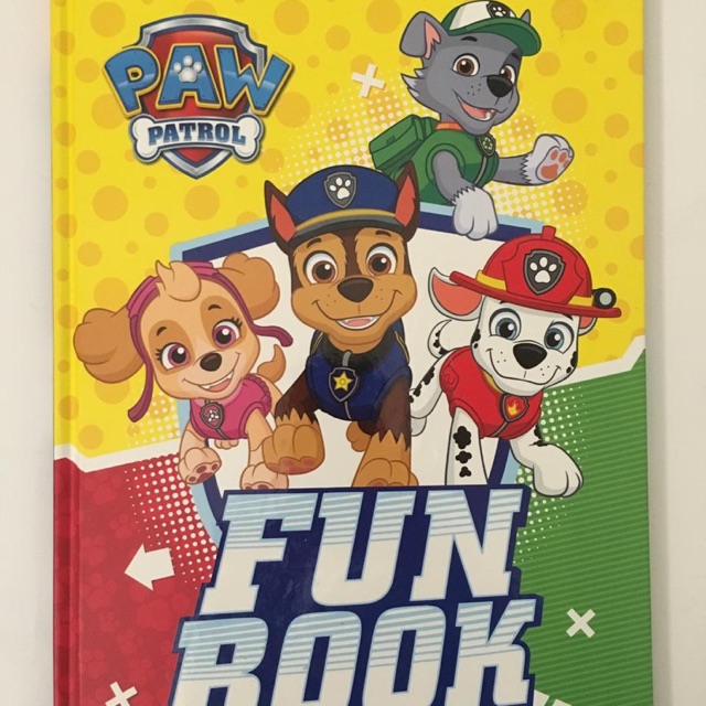 Paw Patrol Fun Book