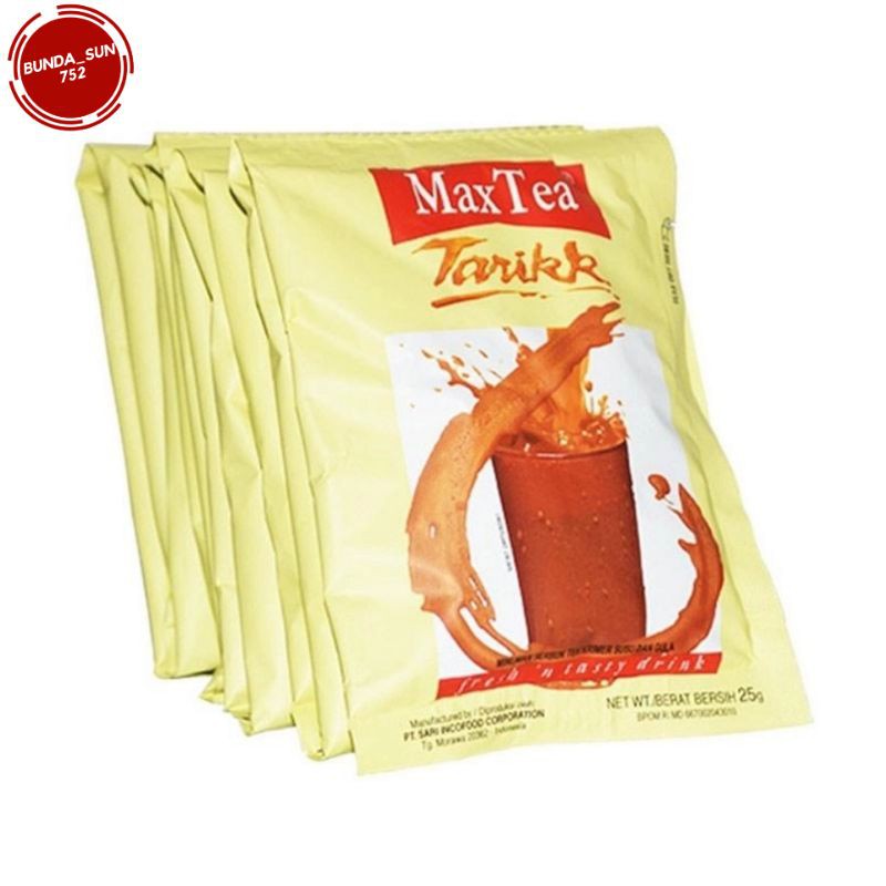 

Max Tea Teh Tarik 10 Sachet
