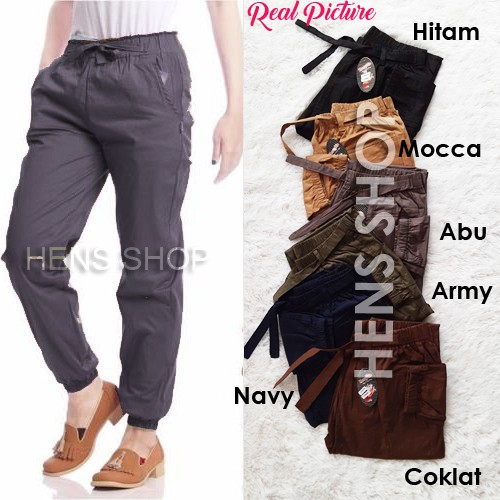 CELANA JOGGER KATUN STANDART XL &amp; JUMBO XXL