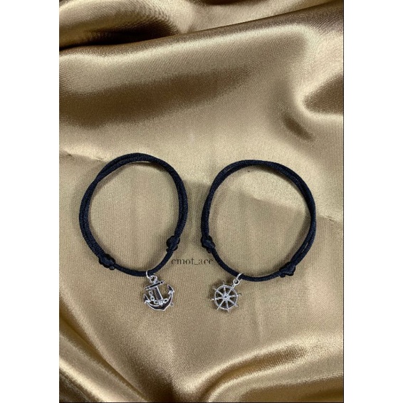 GELANG COUPLE JANGKAR KEMUDI GELANG MURAH