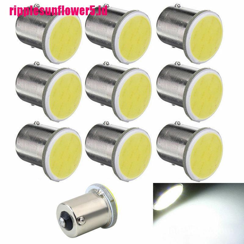 10 / 1pc 1156 BA15S 12 Led COB Lampu Sinyal Belok Interior Mobil