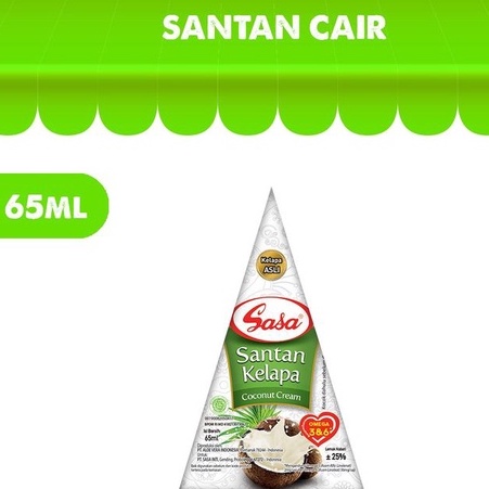 

SEMBAKO - SANTAN kelapa SASA 65ml