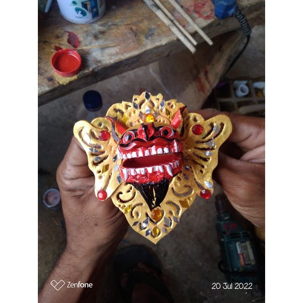 miniatur_souvenir_barong/barong_bali/barong_kumbo/barong_kepruk
