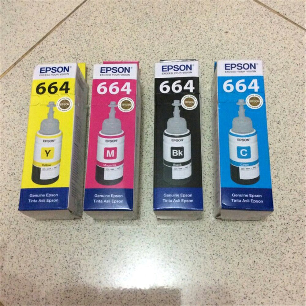 

Dijual Tinta Epson 664 L-100 Diskon