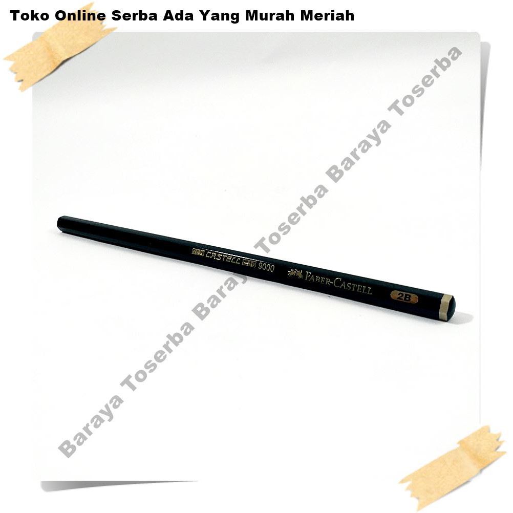 

Pensil Tulis Faber Castle 2B Alat Tulis Kantor Murah Satu Pack 12 pcs