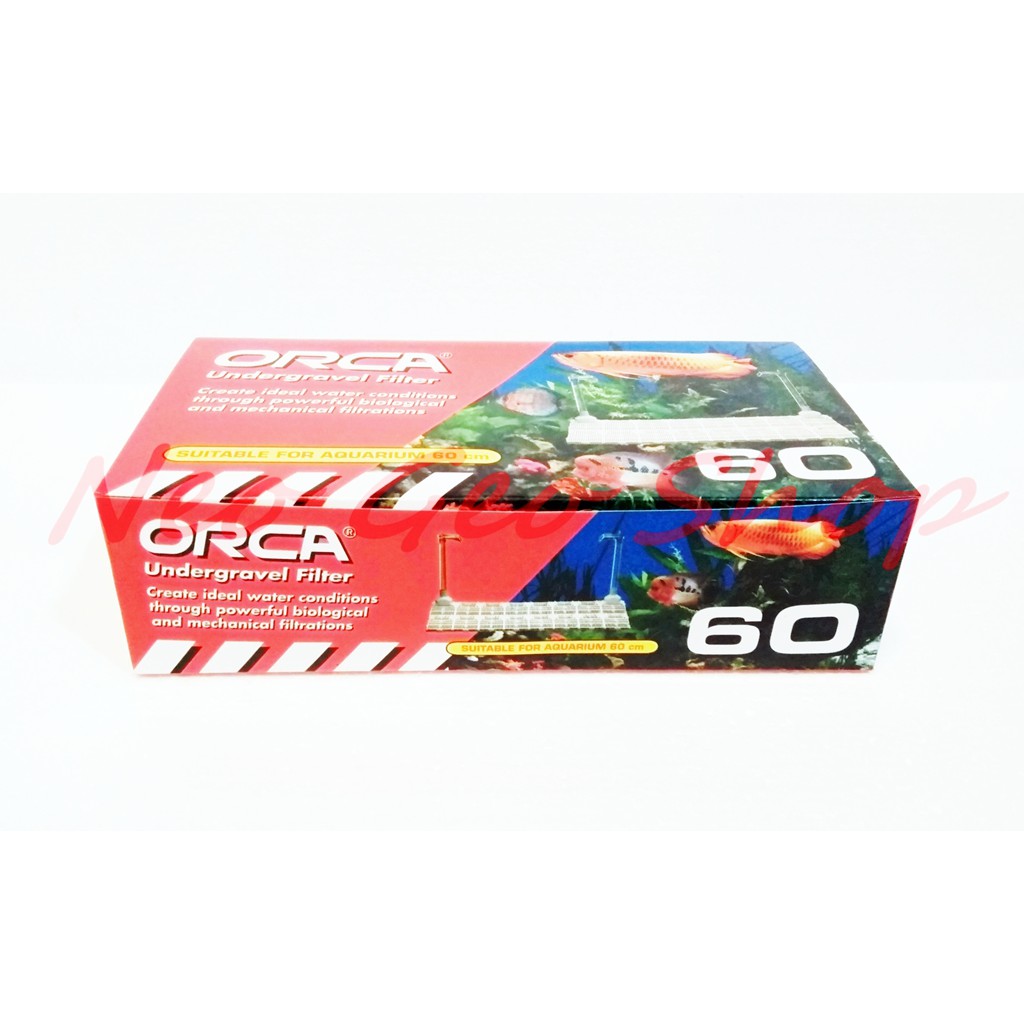 Under Gravel  Orca 60 Cm Filter Aquarium Akuarium  Filter Dasar Aquascape Murah