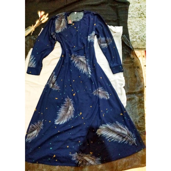 gamis jumbo denim