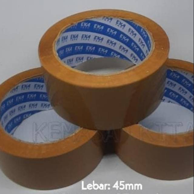 

Megapek opp tape isolasi lakban coklat 2" 45mm x 80 yard