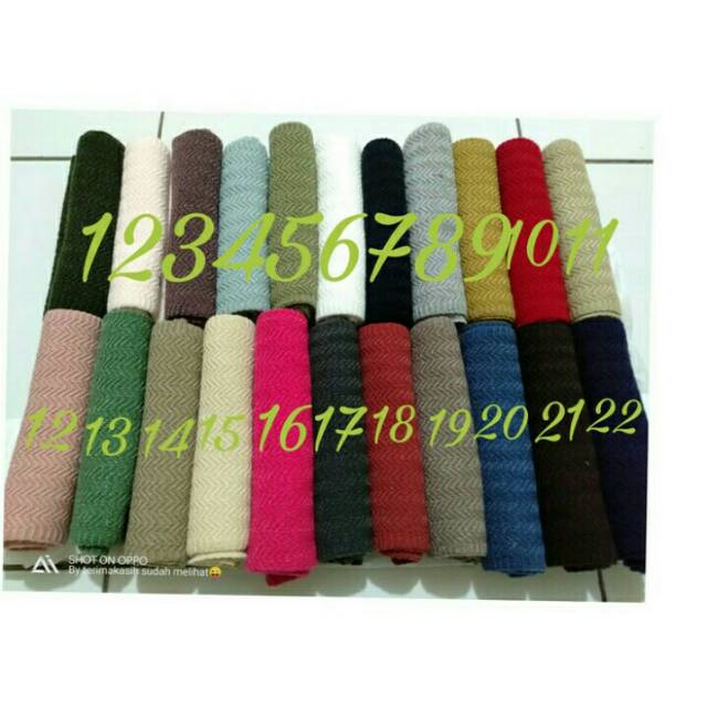 Inner rajut/ciput rajut/bandana rajut