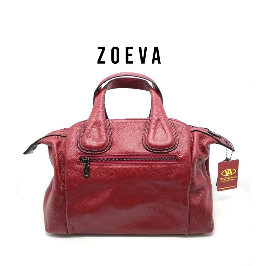 ZOEVA 𝙆𝙐𝙇𝙄𝙏 𝙎𝘼𝙋𝙄 𝘼𝙎𝙇𝙄 Shoulder Bag Tas Selempang Wanita Sling Bag Tas Wanita Fashion [Multibagger]